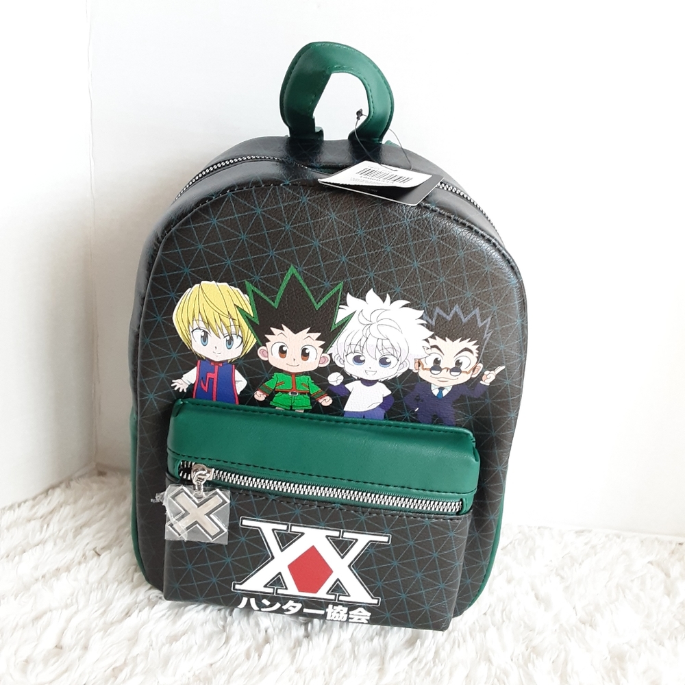 Hunter X Hunter Chibi Group Mini Backpack Nwt - image 5